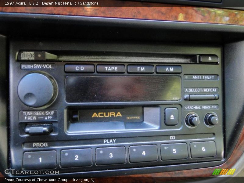 Desert Mist Metallic / Sandstone 1997 Acura TL 3.2