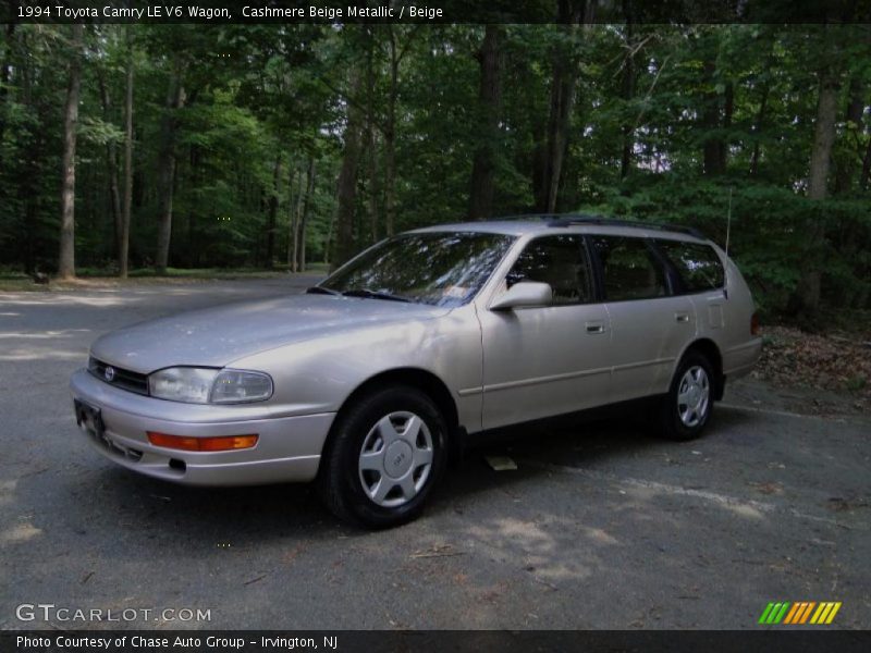 Cashmere Beige Metallic / Beige 1994 Toyota Camry LE V6 Wagon