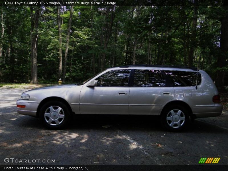 Cashmere Beige Metallic / Beige 1994 Toyota Camry LE V6 Wagon
