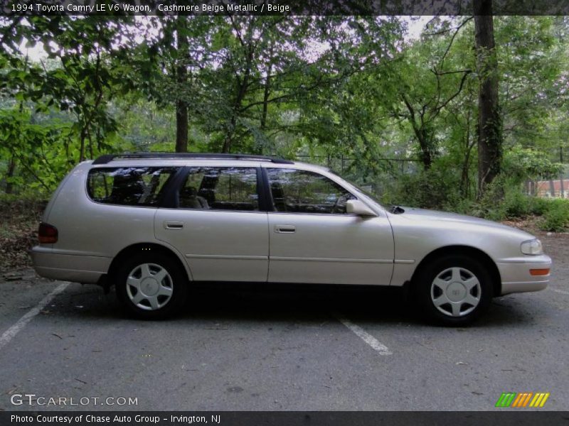 Cashmere Beige Metallic / Beige 1994 Toyota Camry LE V6 Wagon