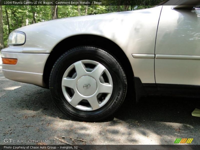 Cashmere Beige Metallic / Beige 1994 Toyota Camry LE V6 Wagon
