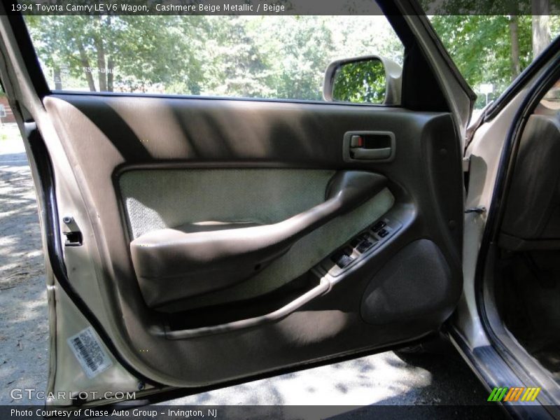 Cashmere Beige Metallic / Beige 1994 Toyota Camry LE V6 Wagon