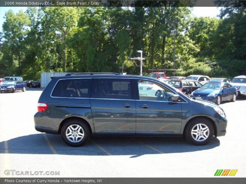 Sage Brush Pearl / Gray 2006 Honda Odyssey EX-L