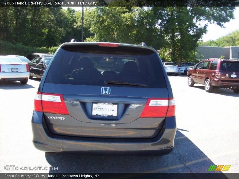 Sage Brush Pearl / Gray 2006 Honda Odyssey EX-L