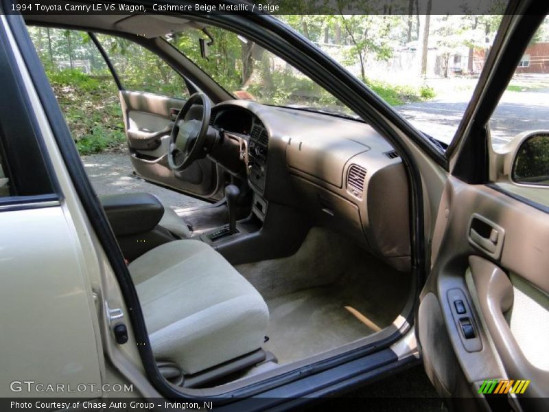 Cashmere Beige Metallic / Beige 1994 Toyota Camry LE V6 Wagon
