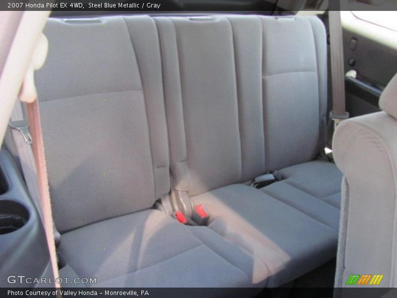 Steel Blue Metallic / Gray 2007 Honda Pilot EX 4WD