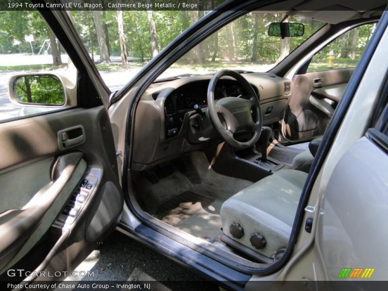 Cashmere Beige Metallic / Beige 1994 Toyota Camry LE V6 Wagon