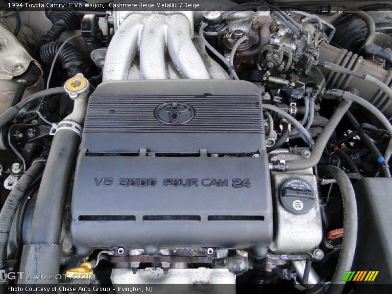 Cashmere Beige Metallic / Beige 1994 Toyota Camry LE V6 Wagon