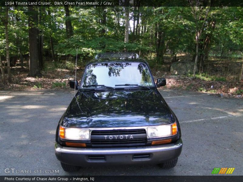 Dark Green Pearl Metallic / Gray 1994 Toyota Land Cruiser