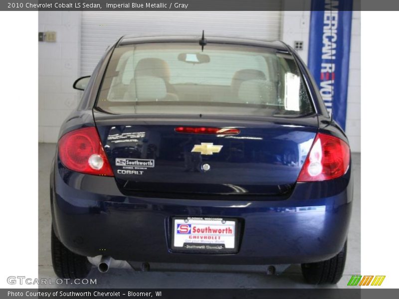 Imperial Blue Metallic / Gray 2010 Chevrolet Cobalt LS Sedan