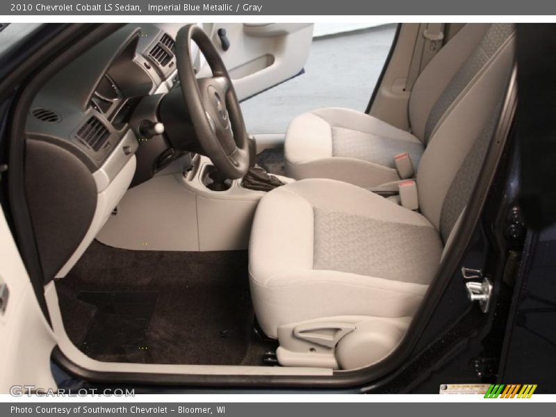Imperial Blue Metallic / Gray 2010 Chevrolet Cobalt LS Sedan