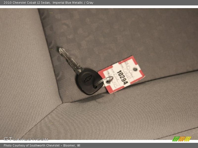 Imperial Blue Metallic / Gray 2010 Chevrolet Cobalt LS Sedan