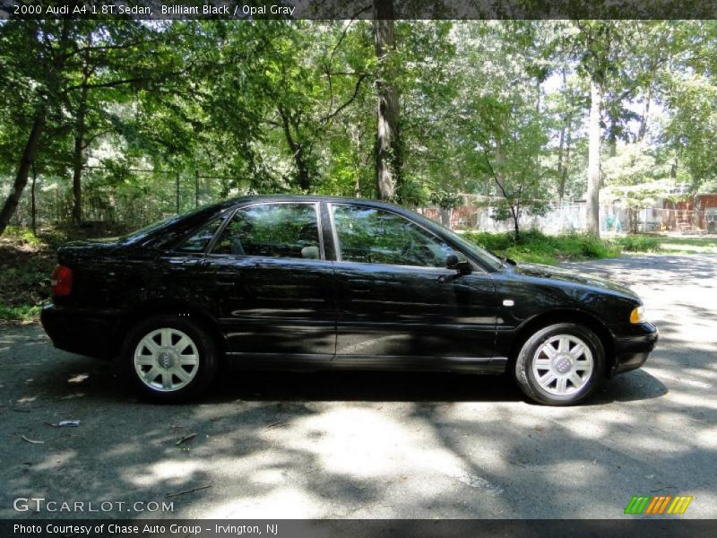Brilliant Black / Opal Gray 2000 Audi A4 1.8T Sedan