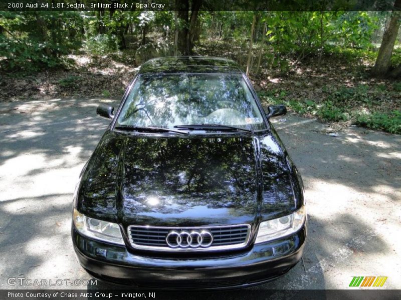 Brilliant Black / Opal Gray 2000 Audi A4 1.8T Sedan