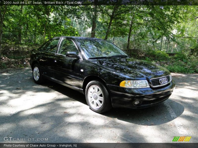 Brilliant Black / Opal Gray 2000 Audi A4 1.8T Sedan