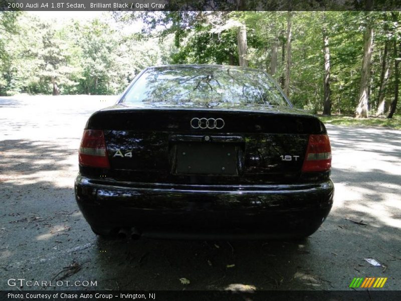 Brilliant Black / Opal Gray 2000 Audi A4 1.8T Sedan