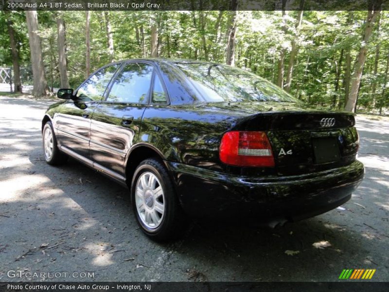 Brilliant Black / Opal Gray 2000 Audi A4 1.8T Sedan