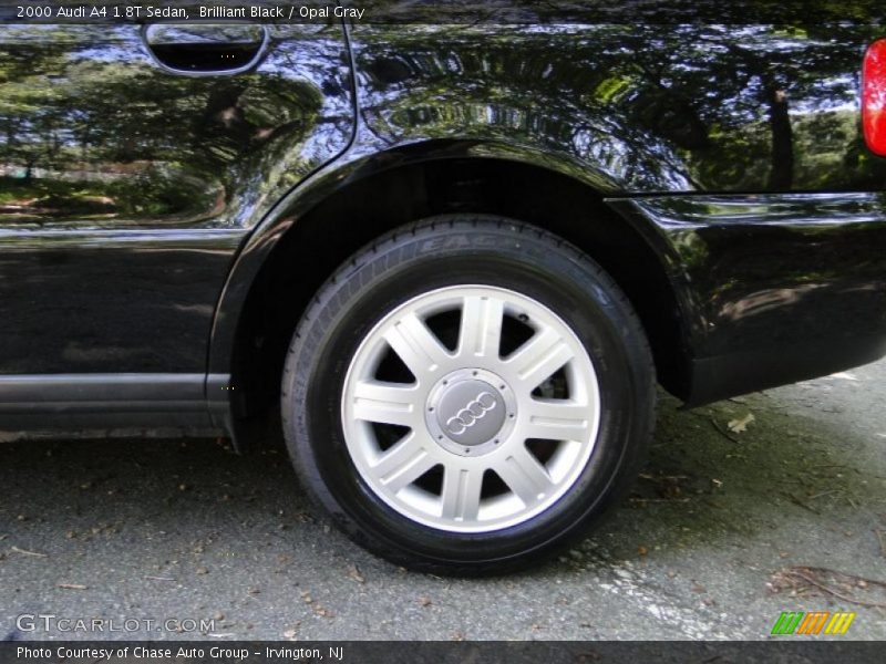 Brilliant Black / Opal Gray 2000 Audi A4 1.8T Sedan