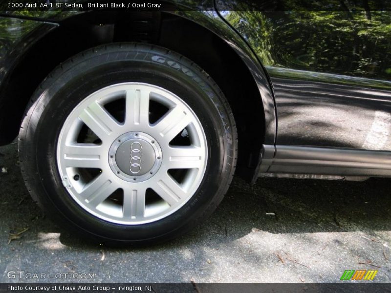 Brilliant Black / Opal Gray 2000 Audi A4 1.8T Sedan