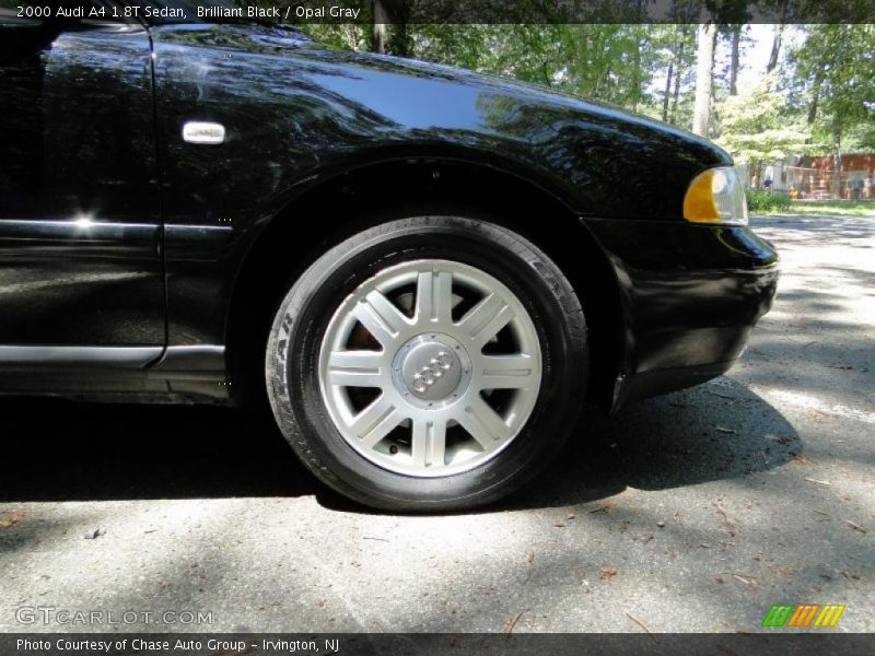 Brilliant Black / Opal Gray 2000 Audi A4 1.8T Sedan