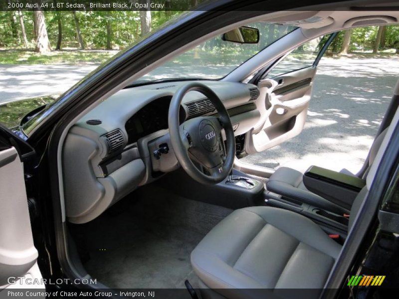 Brilliant Black / Opal Gray 2000 Audi A4 1.8T Sedan