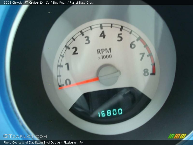 Surf Blue Pearl / Pastel Slate Gray 2008 Chrysler PT Cruiser LX