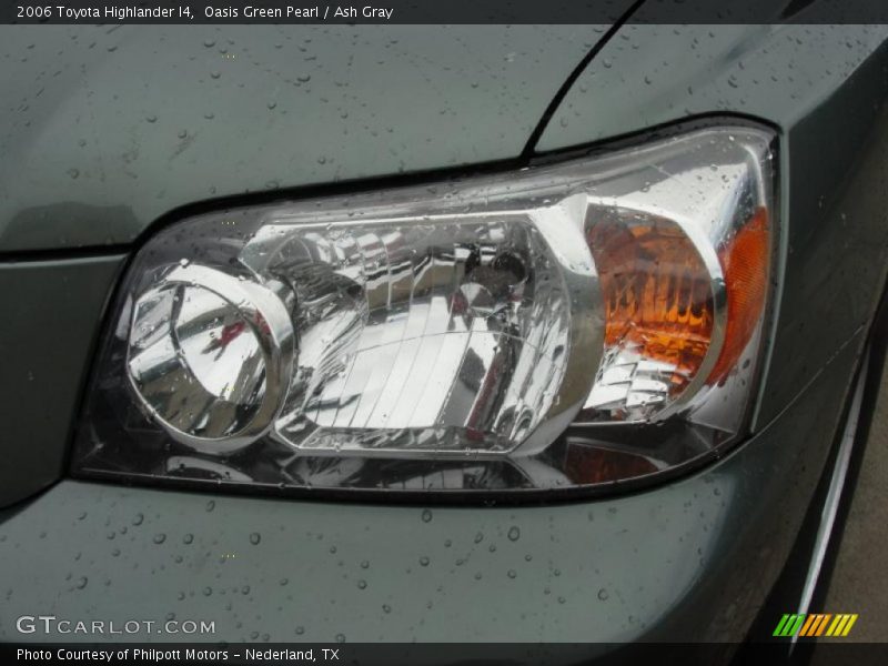 Oasis Green Pearl / Ash Gray 2006 Toyota Highlander I4