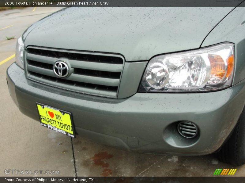 Oasis Green Pearl / Ash Gray 2006 Toyota Highlander I4