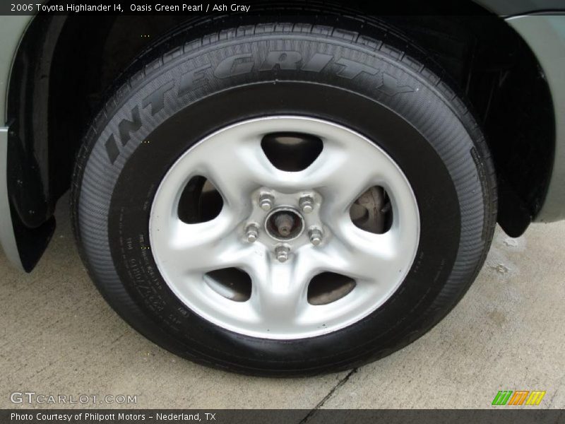 Oasis Green Pearl / Ash Gray 2006 Toyota Highlander I4