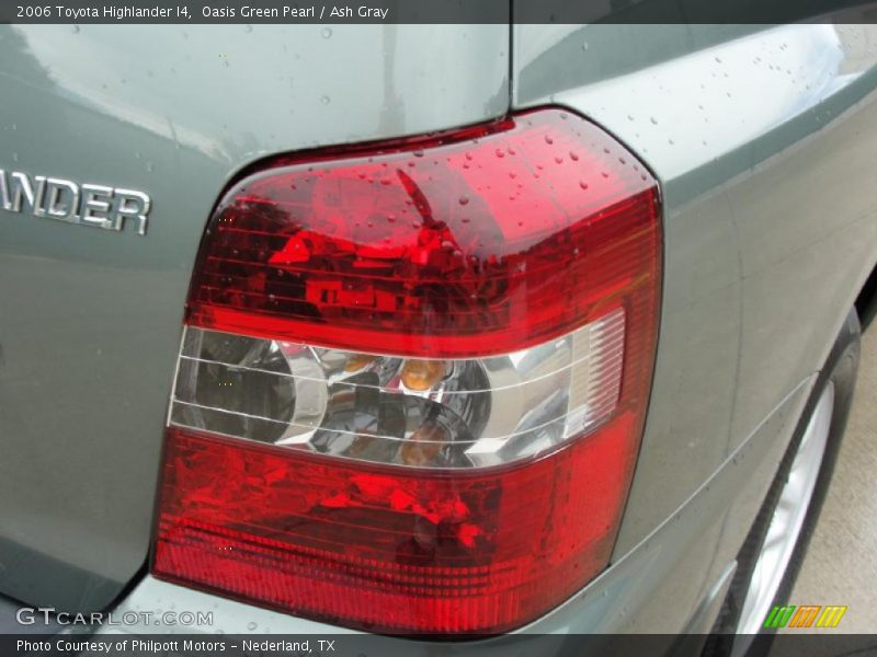 Oasis Green Pearl / Ash Gray 2006 Toyota Highlander I4