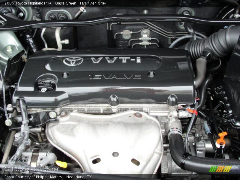 Oasis Green Pearl / Ash Gray 2006 Toyota Highlander I4