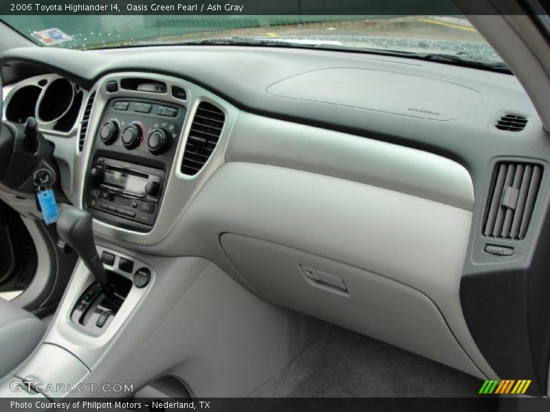 Oasis Green Pearl / Ash Gray 2006 Toyota Highlander I4