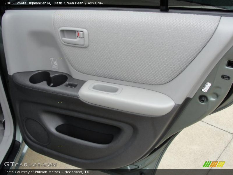Oasis Green Pearl / Ash Gray 2006 Toyota Highlander I4