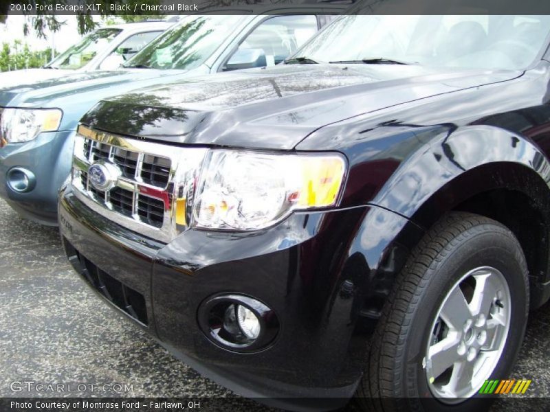Black / Charcoal Black 2010 Ford Escape XLT