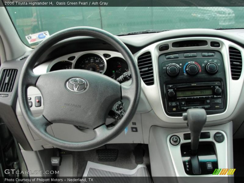 Oasis Green Pearl / Ash Gray 2006 Toyota Highlander I4