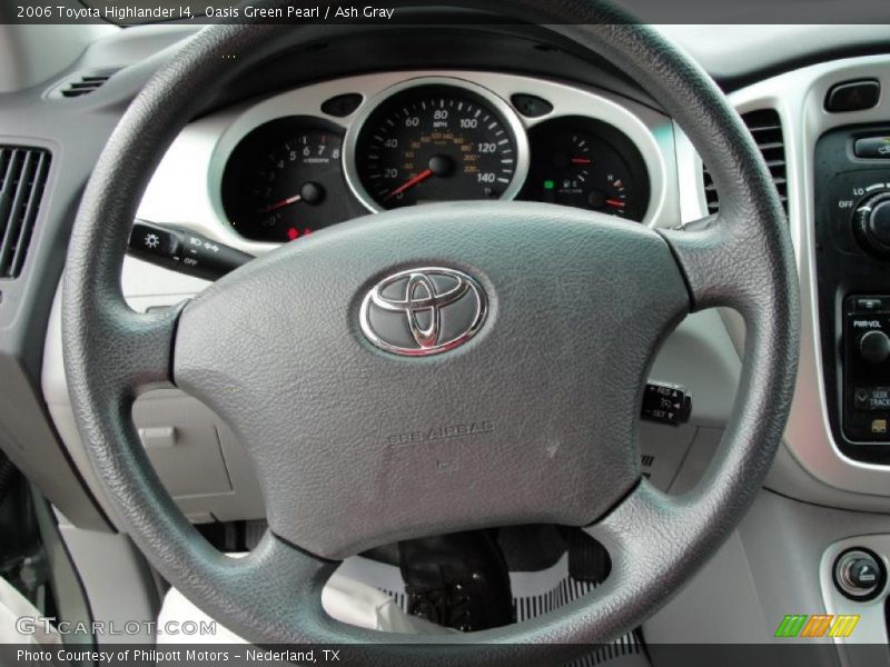 Oasis Green Pearl / Ash Gray 2006 Toyota Highlander I4