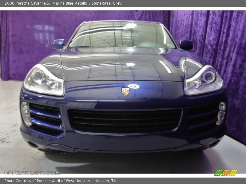 Marine Blue Metallic / Stone/Steel Grey 2008 Porsche Cayenne S