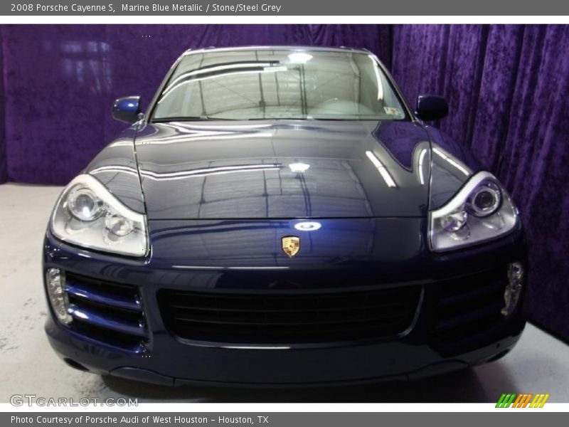Marine Blue Metallic / Stone/Steel Grey 2008 Porsche Cayenne S