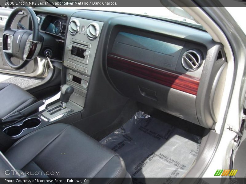Vapor Silver Metallic / Dark Charcoal 2008 Lincoln MKZ Sedan