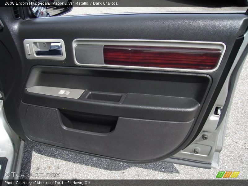 Vapor Silver Metallic / Dark Charcoal 2008 Lincoln MKZ Sedan