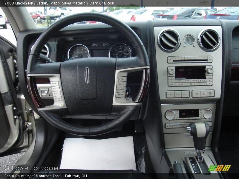 Vapor Silver Metallic / Dark Charcoal 2008 Lincoln MKZ Sedan