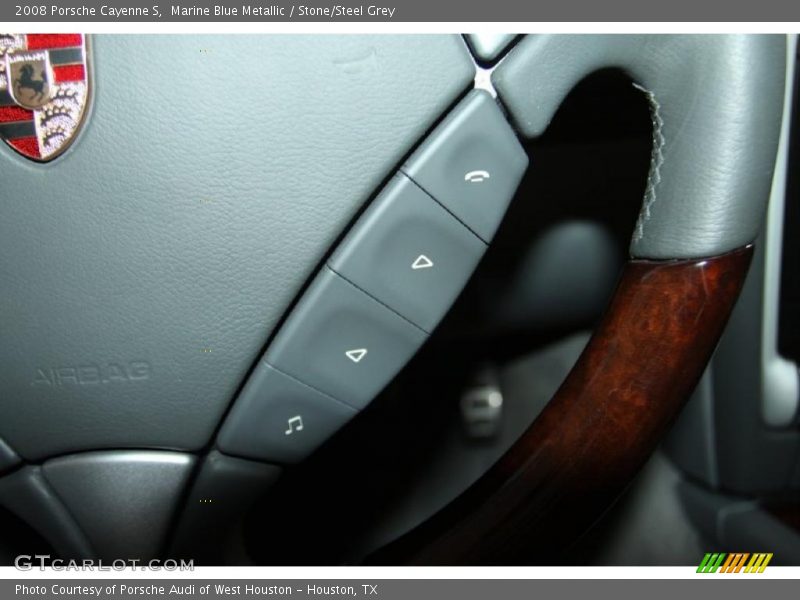 Marine Blue Metallic / Stone/Steel Grey 2008 Porsche Cayenne S