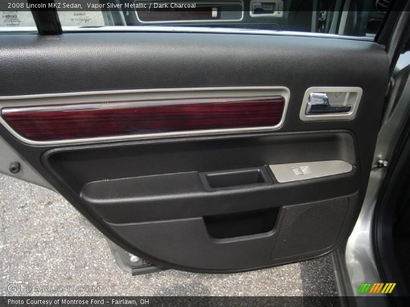 Vapor Silver Metallic / Dark Charcoal 2008 Lincoln MKZ Sedan