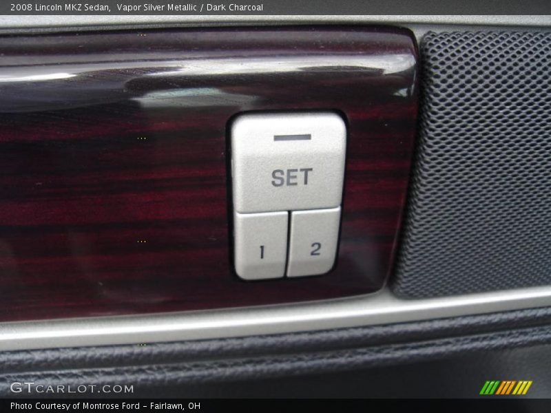 Vapor Silver Metallic / Dark Charcoal 2008 Lincoln MKZ Sedan