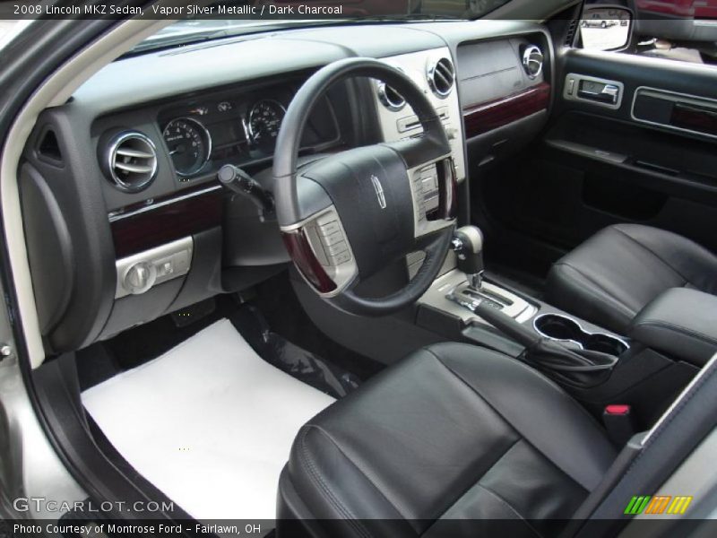Vapor Silver Metallic / Dark Charcoal 2008 Lincoln MKZ Sedan