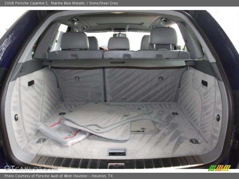Marine Blue Metallic / Stone/Steel Grey 2008 Porsche Cayenne S