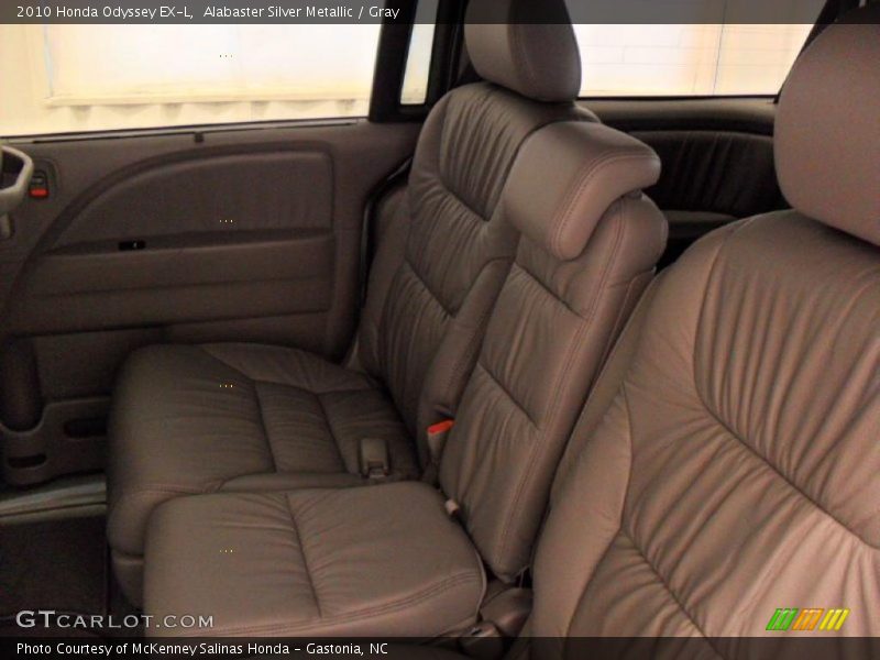 Alabaster Silver Metallic / Gray 2010 Honda Odyssey EX-L