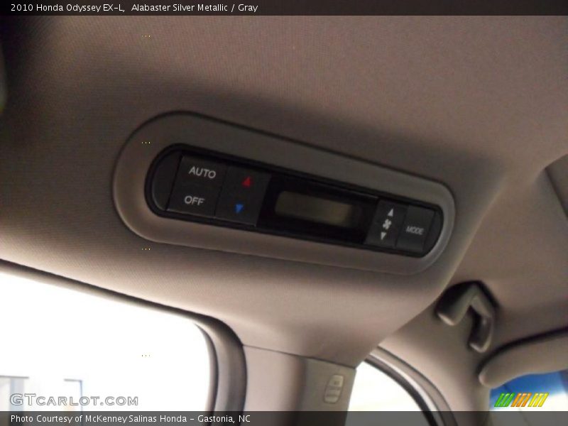 Alabaster Silver Metallic / Gray 2010 Honda Odyssey EX-L