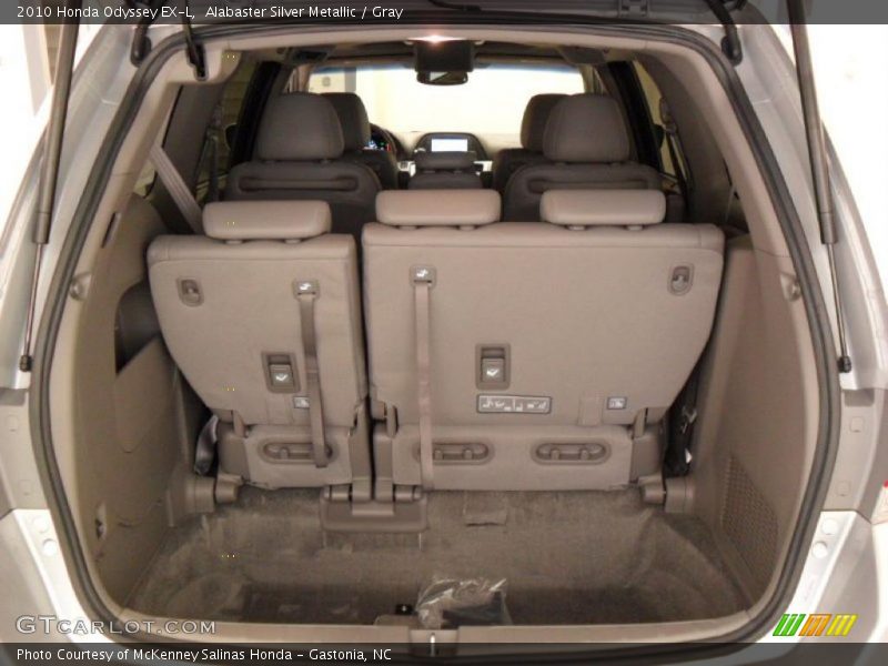 Alabaster Silver Metallic / Gray 2010 Honda Odyssey EX-L
