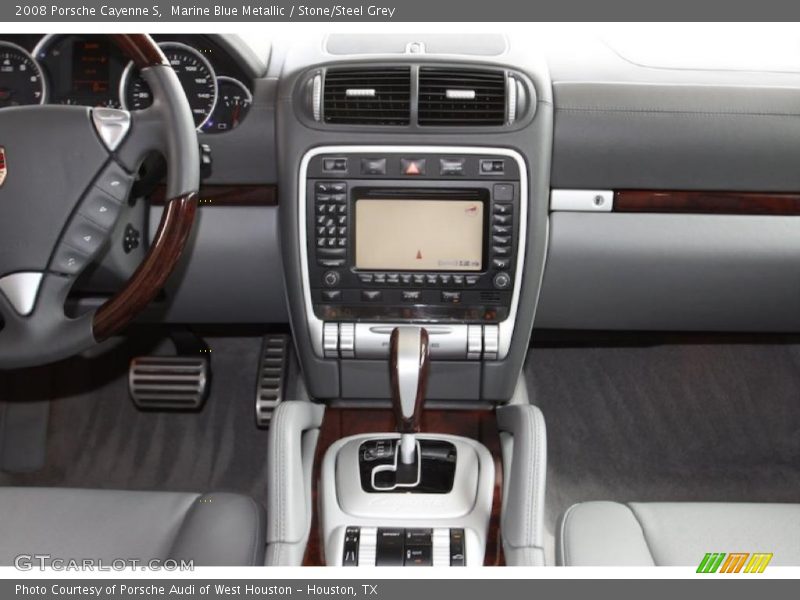Marine Blue Metallic / Stone/Steel Grey 2008 Porsche Cayenne S